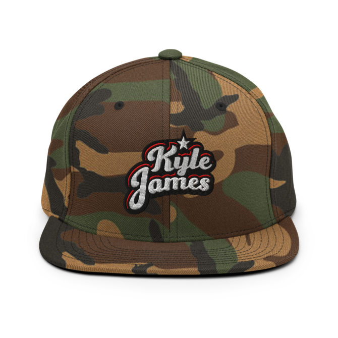 classic snapback green camo front 6a5f35f9da99c Kyle James HRA Snapback