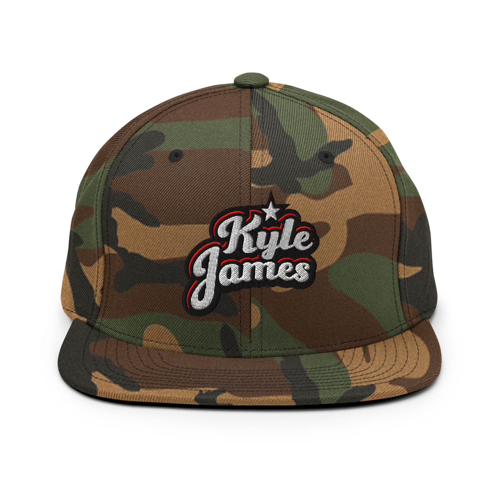 classic snapback green camo front 6a5f35f9da99c Kyle James HRA Snapback Kyle James HRA Snapback