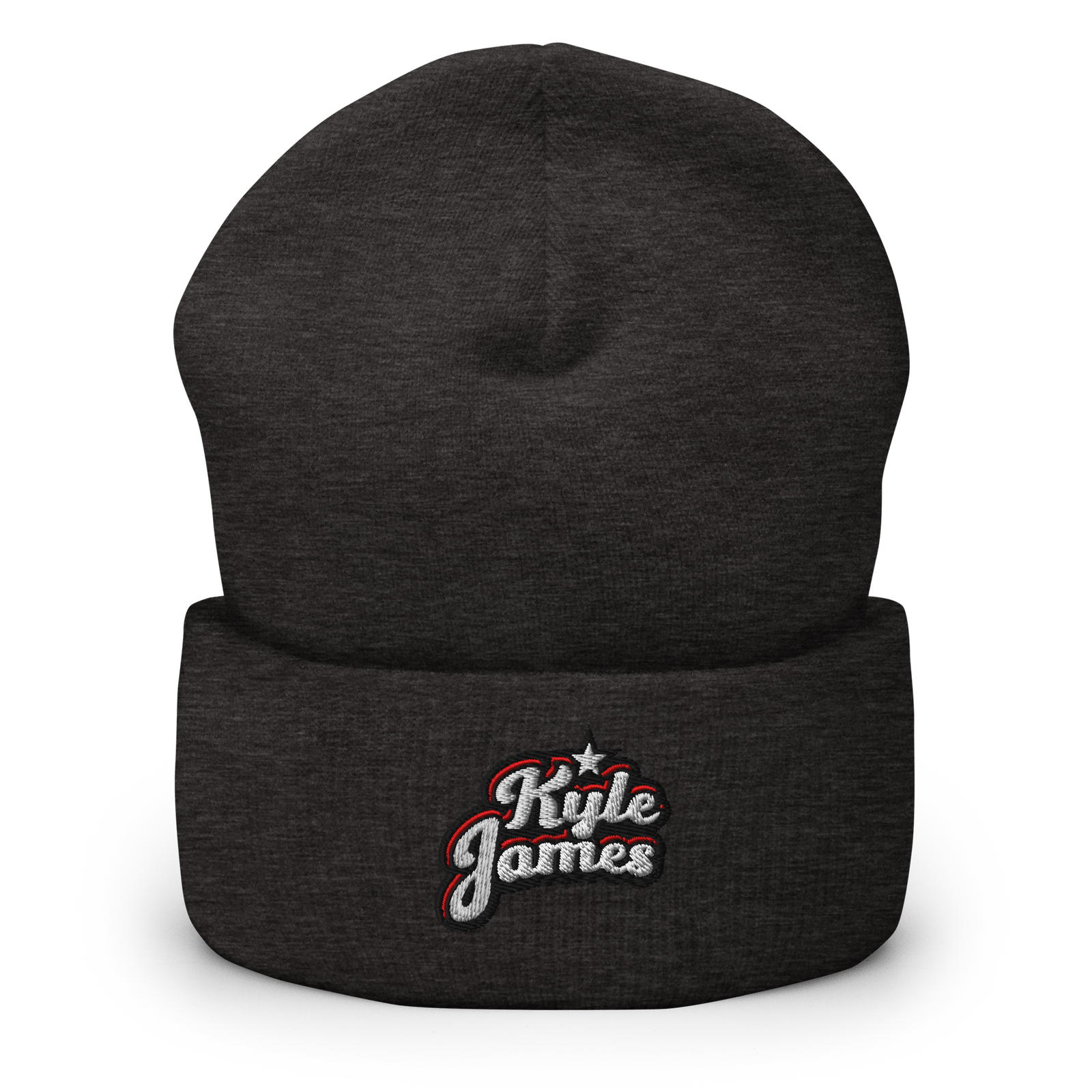 cuffed beanie dark grey front 6a5f4ae98f2c6 Kyle James Beanie Kyle James Beanie - Image 3