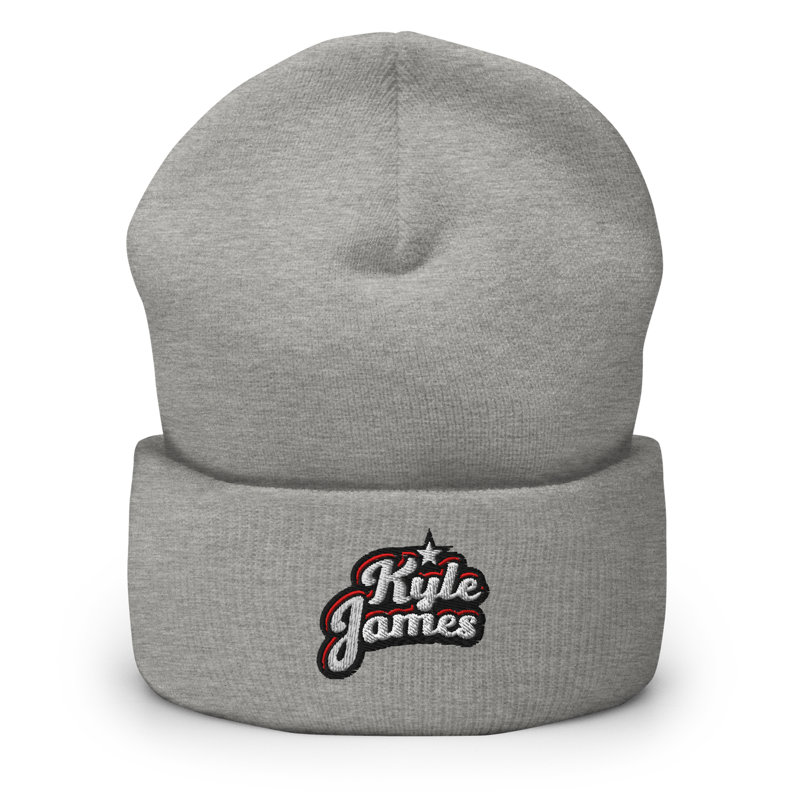 cuffed beanie heather grey front 6a5f4db07a21d Kyle James Beanie Kyle James Beanie - Image 4