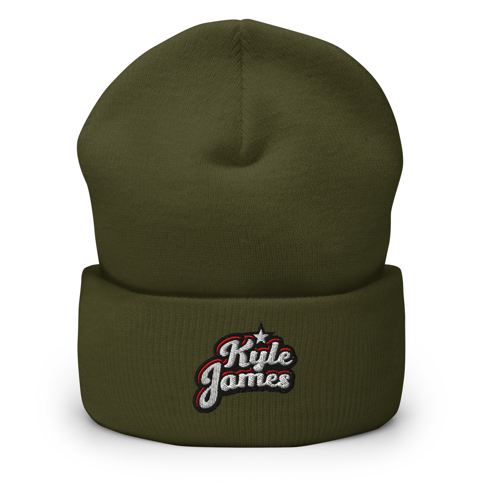 cuffed beanie olive front 6a5f4ae98f3cf Kyle James Beanie Kyle James Beanie - Image 6