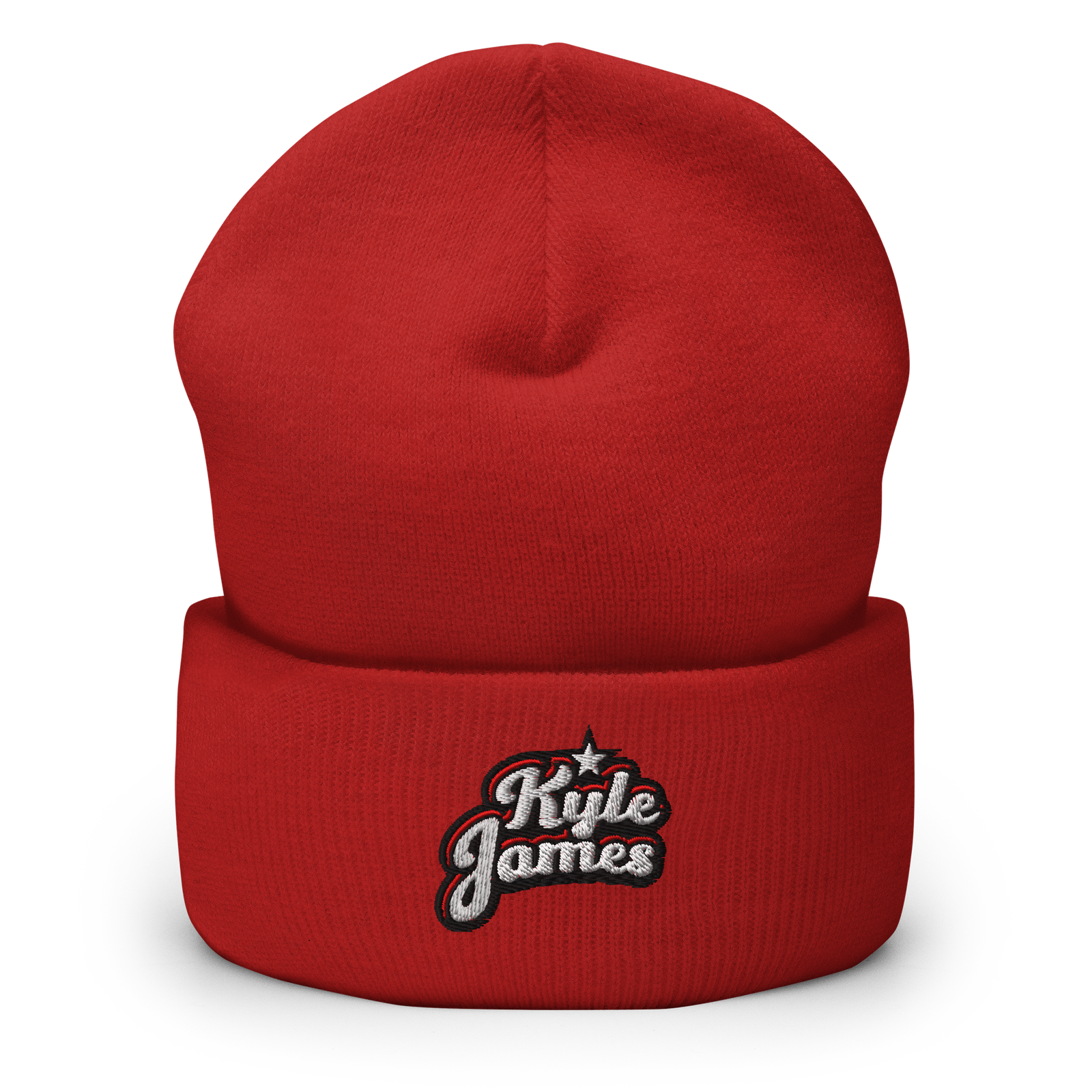 cuffed beanie red front 6a5f4ae98f37d Kyle James Beanie Kyle James Beanie - Image 7