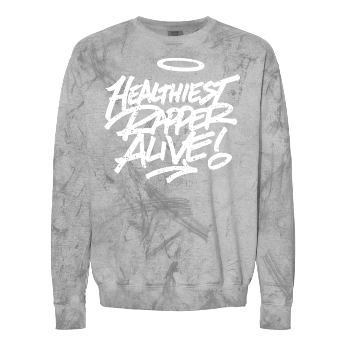 redirect07122026230713 2 Healthiest Rapper Alive Color Blast Crewneck Healthiest Rapper Alive Color Blast Crewneck - Image 3