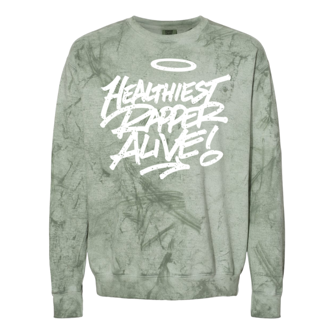 redirect07122026230713 Healthiest Rapper Alive Color Blast Crewneck Healthiest Rapper Alive Color Blast Crewneck