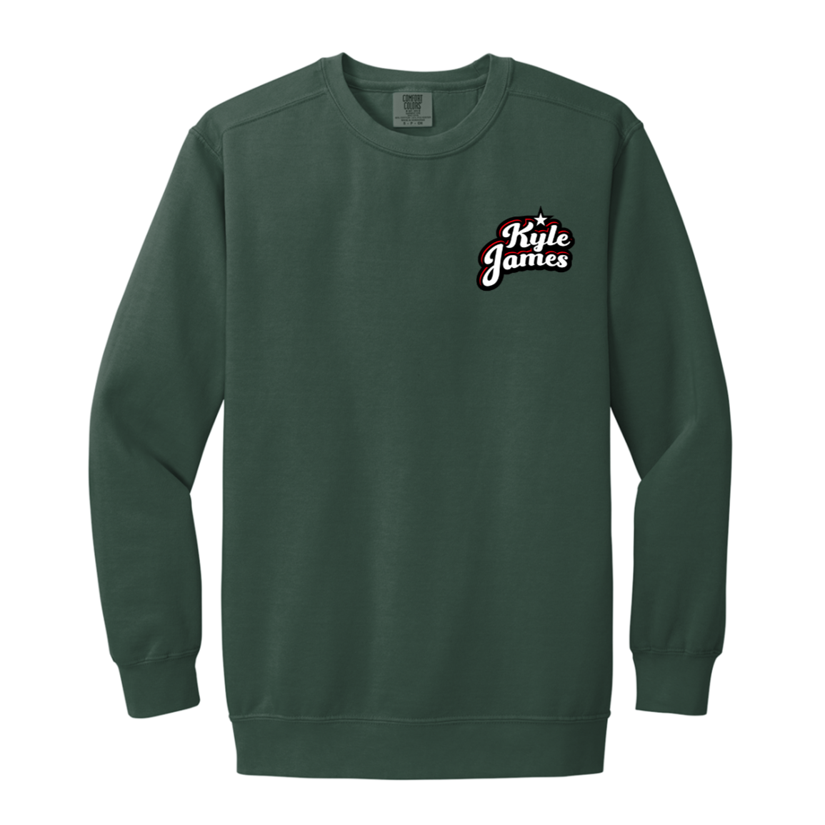 redirect07152026060756 1 Kyle James Logo Garment-Dyed Crewneck Kyle James Logo Garment-Dyed Crewneck - Image 2