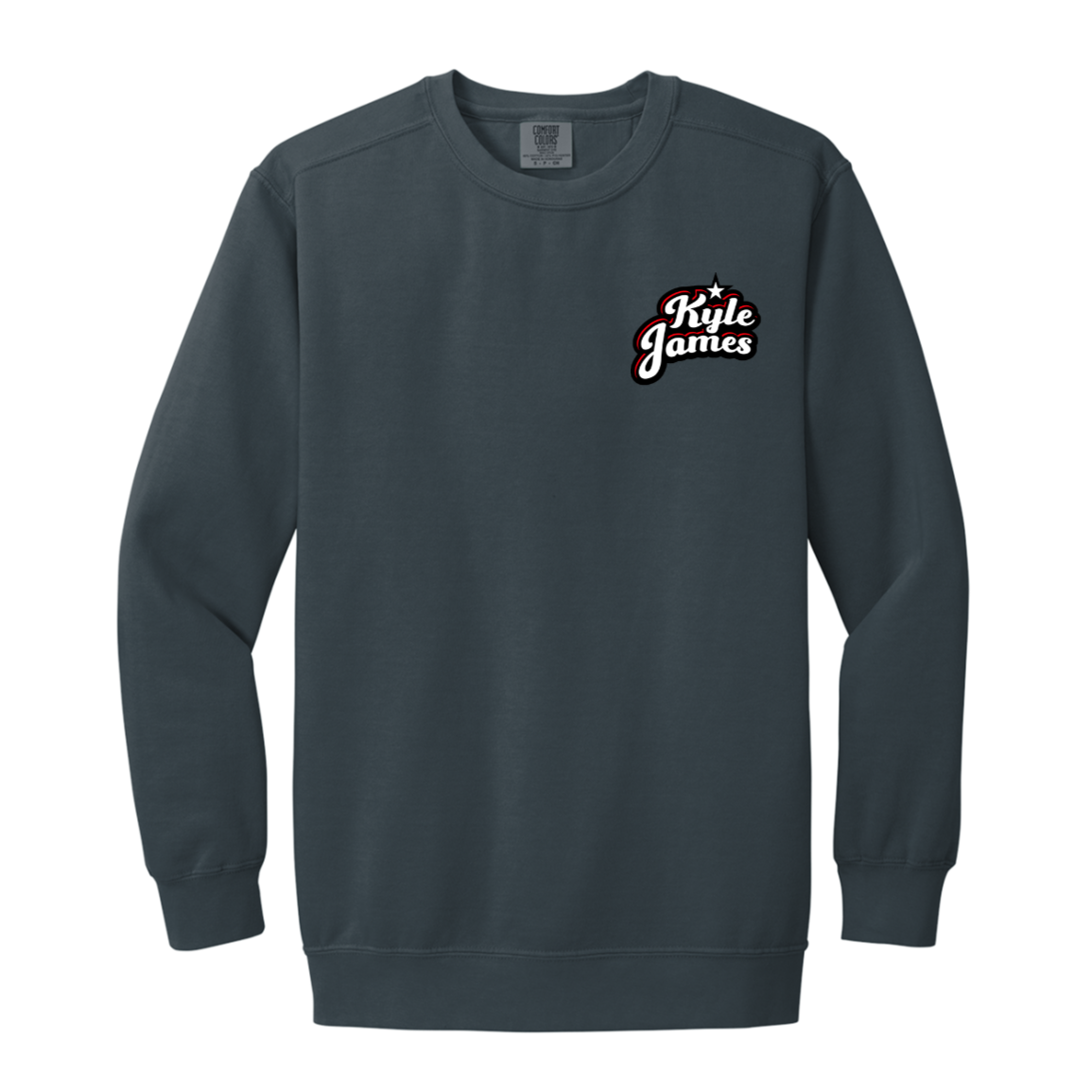 redirect07152026060756 2 Kyle James Logo Garment-Dyed Crewneck Kyle James Logo Garment-Dyed Crewneck - Image 3