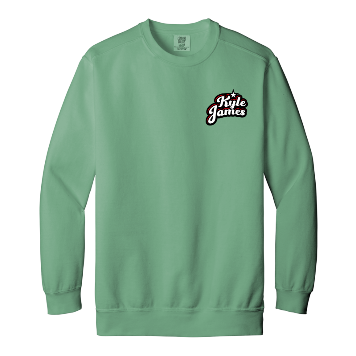 redirect07152026060756 3 Kyle James Logo Garment-Dyed Crewneck Kyle James Logo Garment-Dyed Crewneck - Image 4