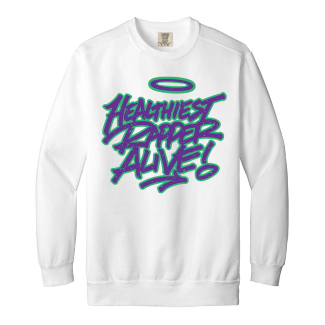 redirect07202026060751 Healthiest Rapper Alive Crewneck