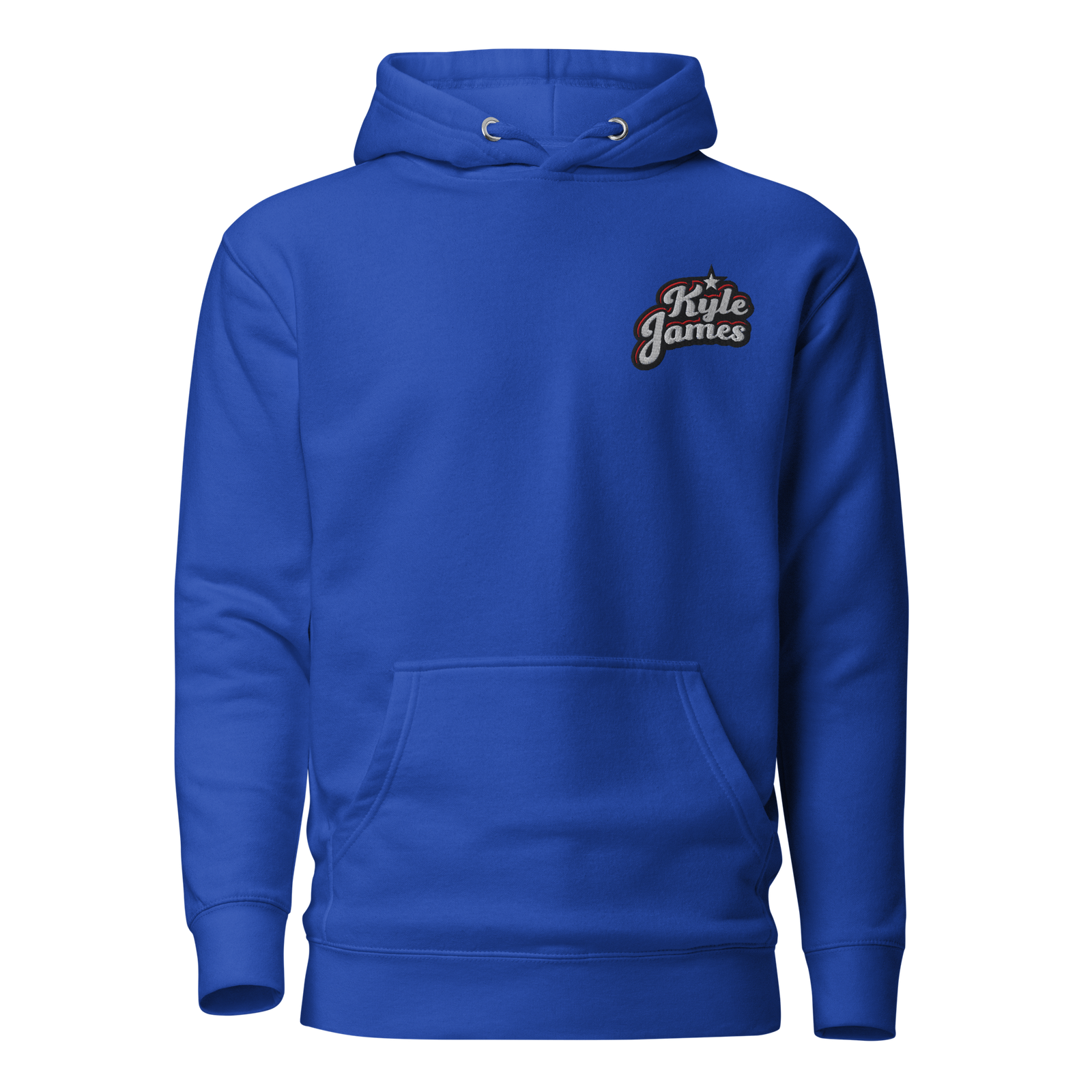 unisex premium pullover hoodie team royal front 6a55e73f0c07a Kyle James Dual-Logo Hoodie Kyle James Dual-Logo Hoodie - Image 14